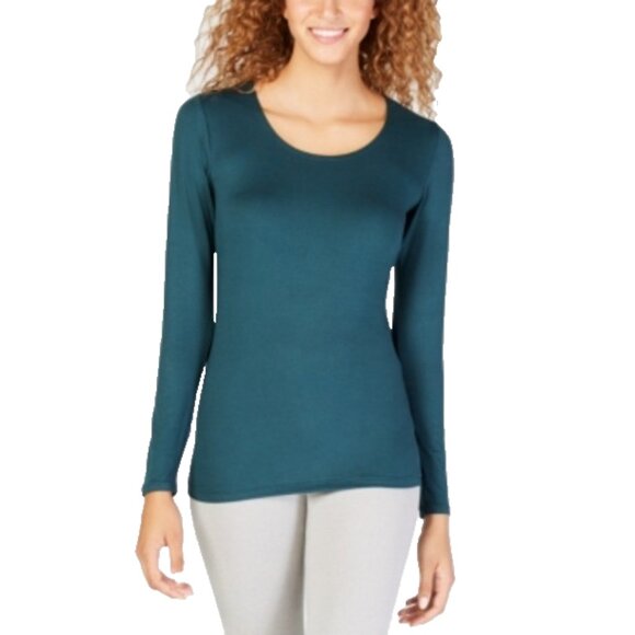 32 Degrees Cozy Heat Long-Sleeve Top Winter Forrest Size Medium - Picture 1 of 1